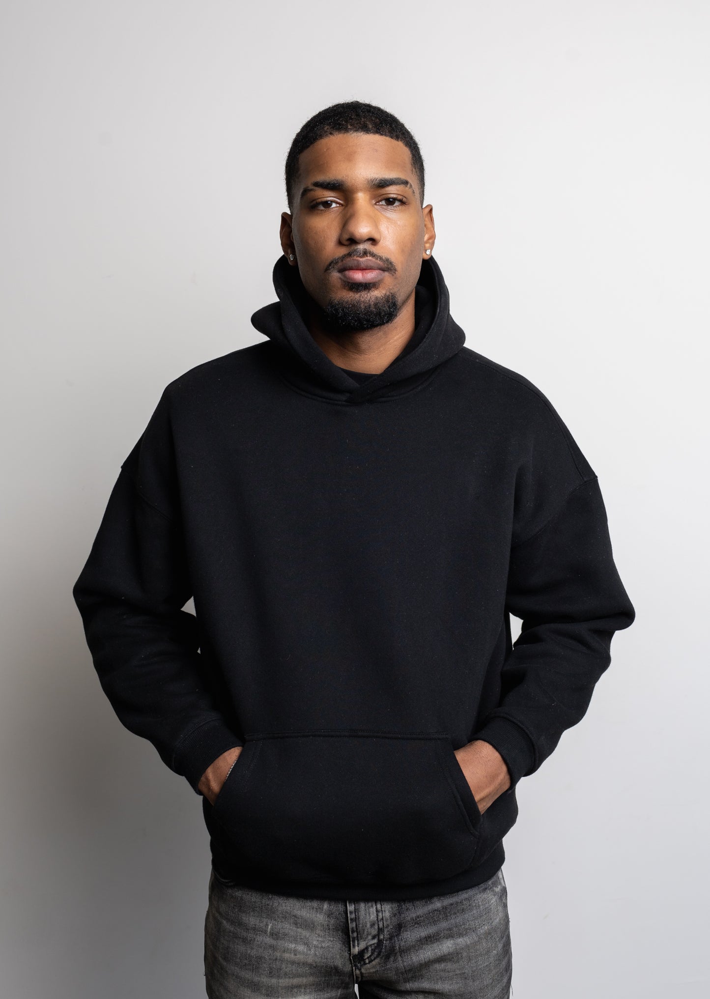 Black "HIM" Hoodie